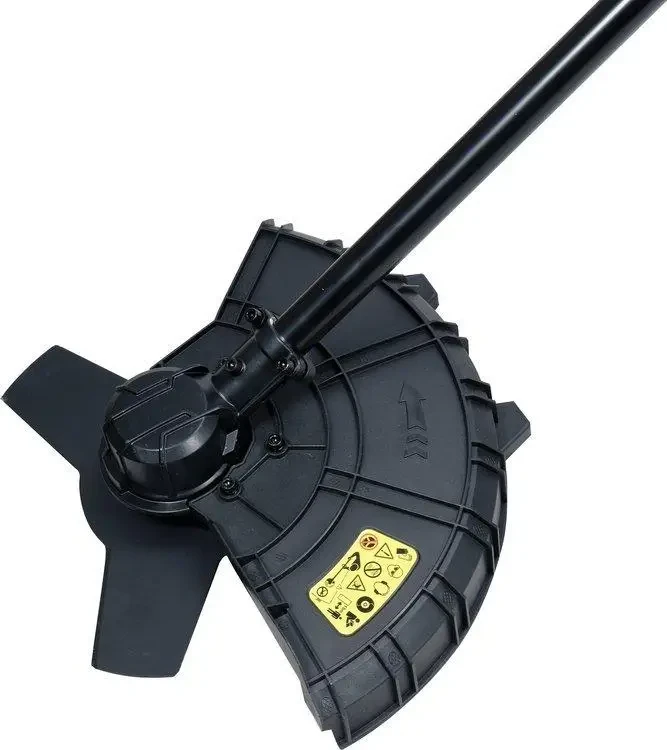 Триммер акумуляторный (без аккумулятора) YATO YT-85010: Li-Ion 2х18В, шир скоса- 34 см, жилка Ø=1.6 мм