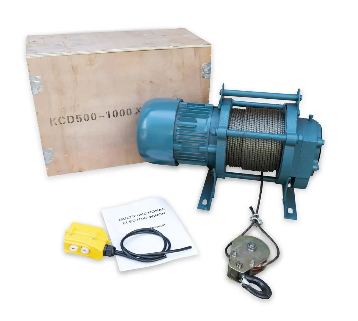 Лебедка электрическая KRAISSMANN KCD 500/1000 (380 В, 500/1000 кг)