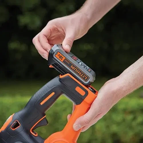 Кусторез аккумуляторный Black+Decker Li-Ion 18 В 2 Агод полотно 50 cм шаг зуба 18 мм GTC18502PC-QW