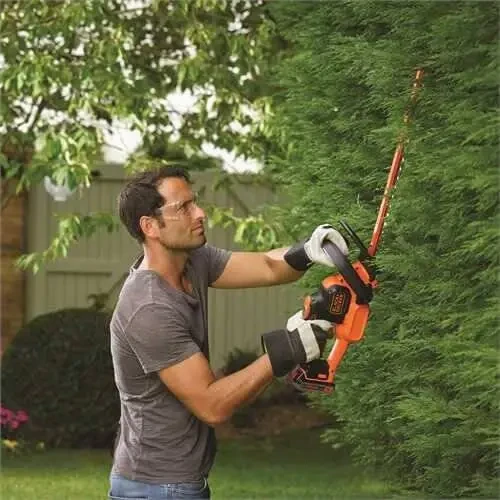 Кусторез аккумуляторный Black+Decker Li-Ion 18 В 2 Агод полотно 50 cм шаг зуба 18 мм GTC18502PC-QW