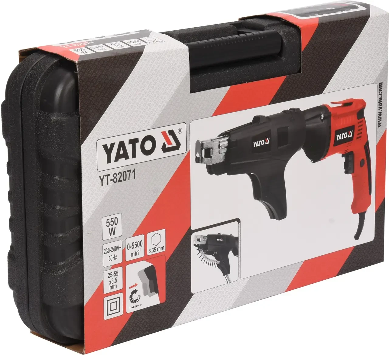 Отвертка-дрель электрическая YATO YT-82071  550 Вт