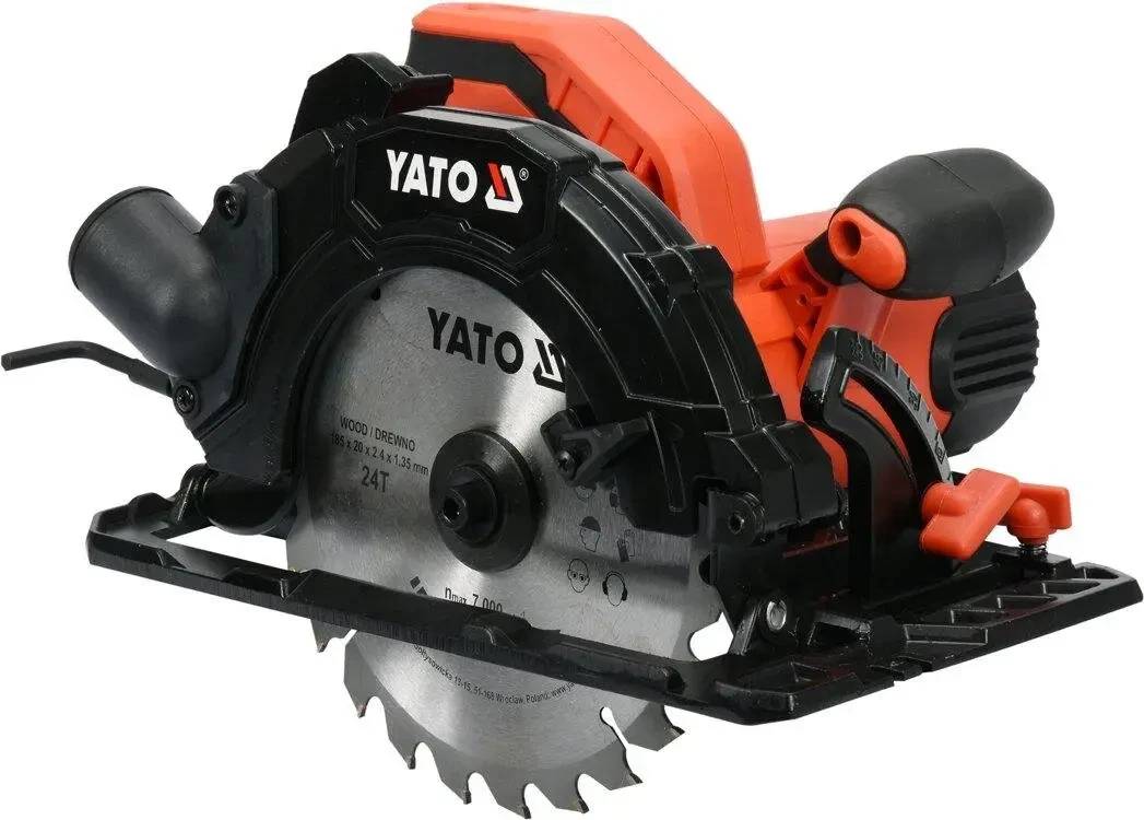 Пила дисковая сетевая YATO YT-82151 1500 Вт диск 185 x 20 мм