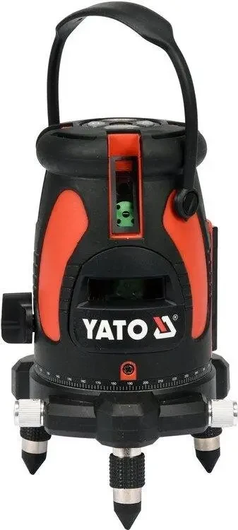 Нівелір лазерний YATO YT-30432, Li-Ion 3.7 В 1.8 Ач дальність - 25 м + ящик