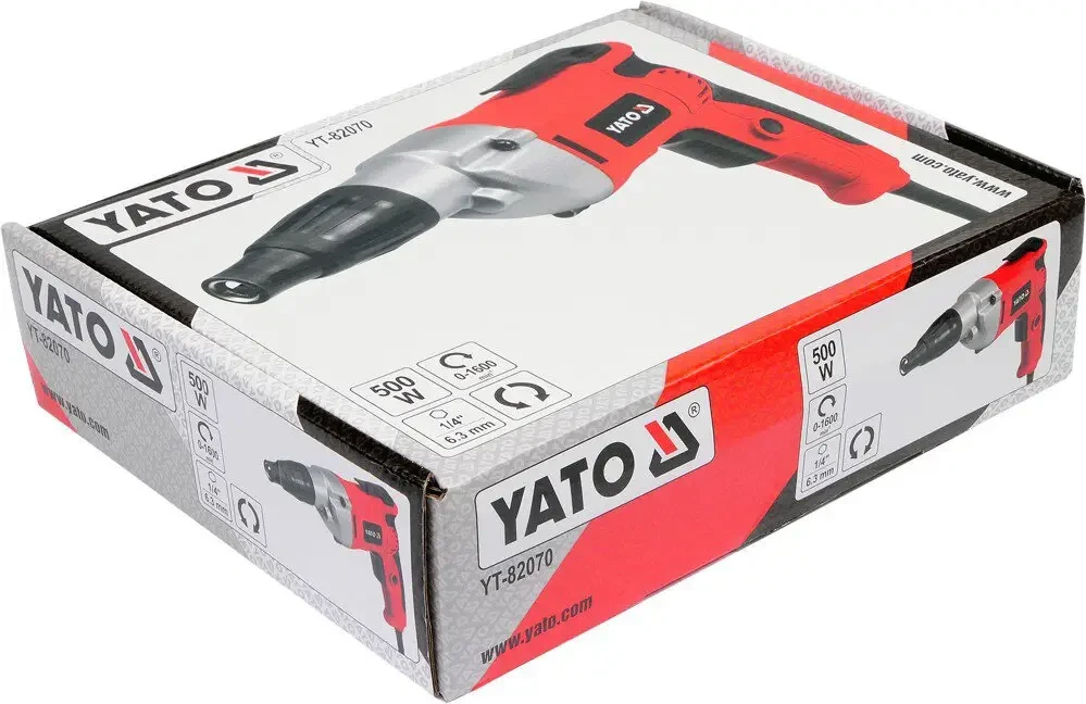 Шуруповерт сетевой YATO YT-82070  500 Вт