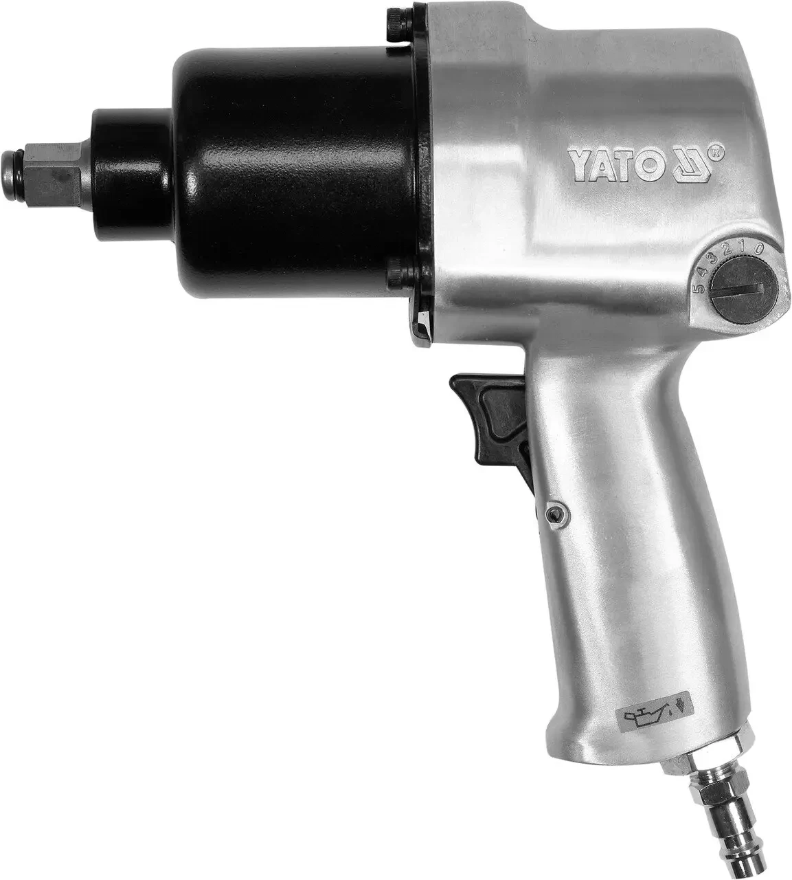 Гайковерт ударный пневматический YATO YT-09528  1/2" 1000 Нм 6.3 бар 120 л/мин