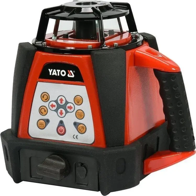 Нівелір лазерний ротаційний стяжка YATO YT-30430, дальність - 20/30/400 м (з датчиком)