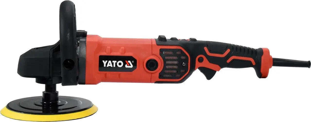 Полировальная машина YATO YT-82196  1400 Вт Ø180 мм 600-3500 об/мин М14