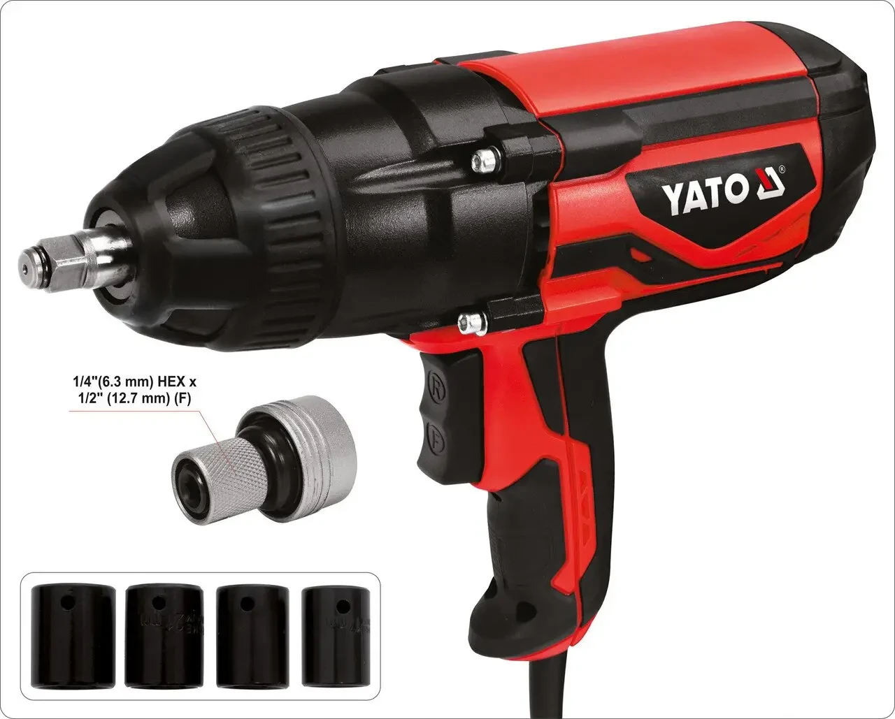 Гайковерт ударный YATO YT-82021 (1/2