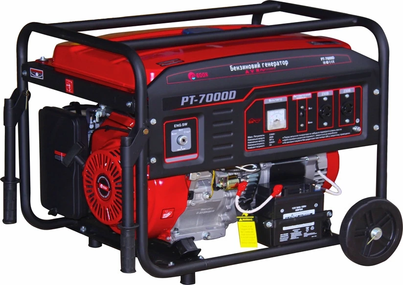 Генератор бензиновый Edon PT-7000D (5,5/5 кВт)
