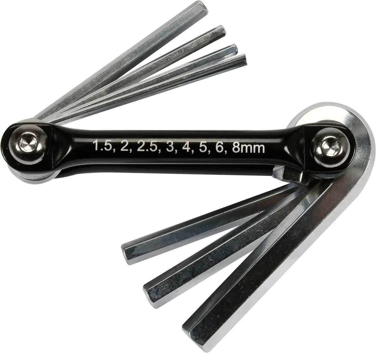 Набір шестигранних ключів YATO YT-05640, HEX H1.5-H8 TORX T6-T25 24 шт.