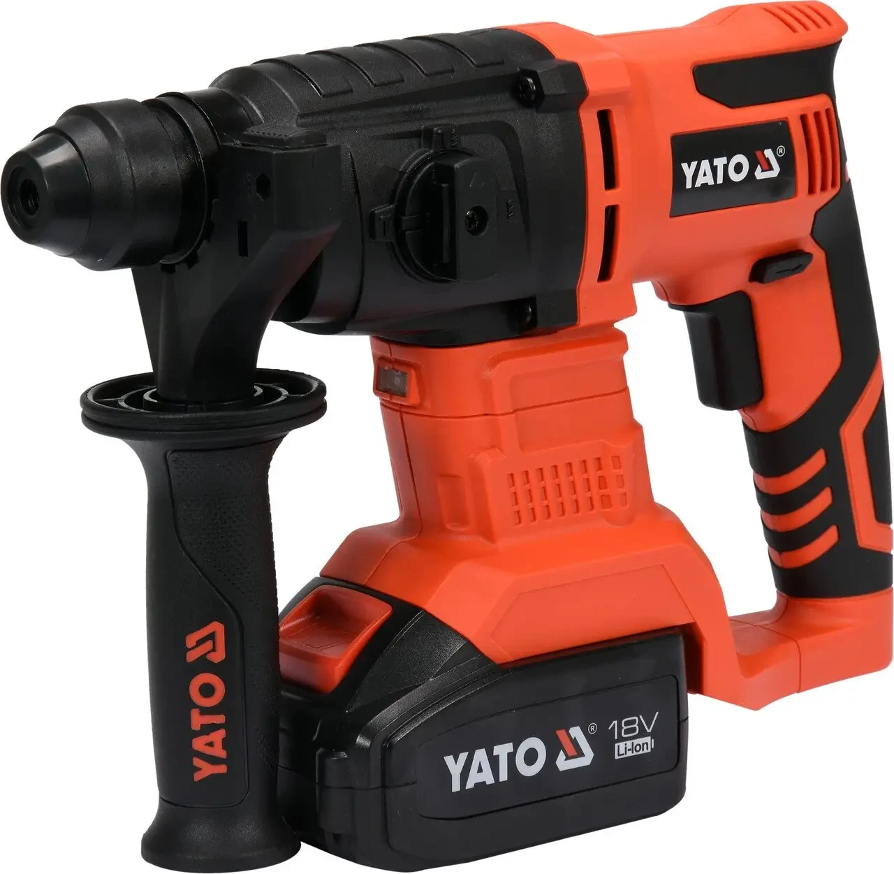 Перфоратор аккумуляторный YATO YT-82770 (SDS+  Li-Ion 18 В 3 Ач)