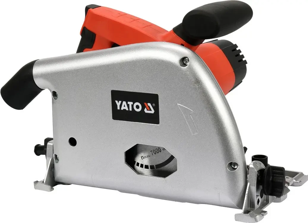Пила занурювальна ручна мережева YATO YT-82168 (P=1,3 кВт, диск Ø=165/ 20x2,4мм, кут 45-90°)