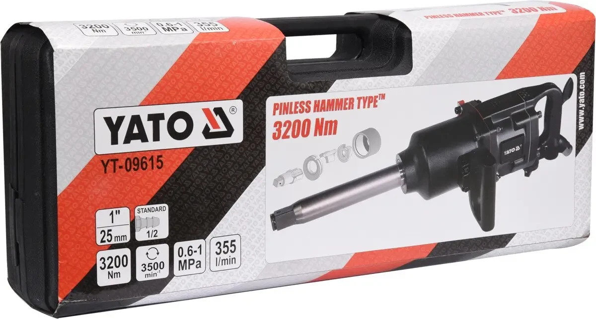Гайковерт пневматический ударный YATO YT-09615  1