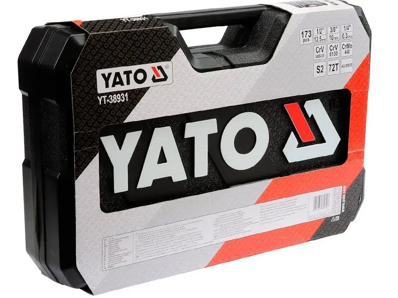 Набір інструментів YATO YT-38931, 173 шт