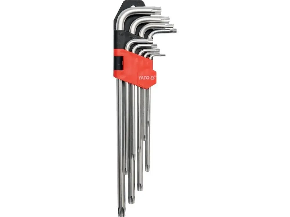 Набор ключей Torx Г-образных YATO YT-0512, Т10-Т50 9 шт
