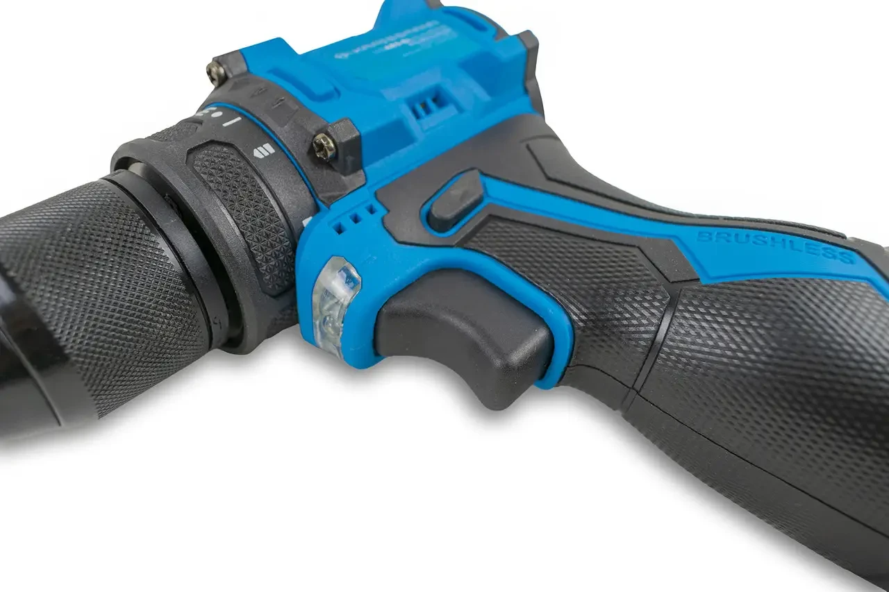 Шуруповерт аккумуляторный бесщеточный KRAISSMANN 103 ABS-BL (16,8 В, 45 Н*м, кейс)