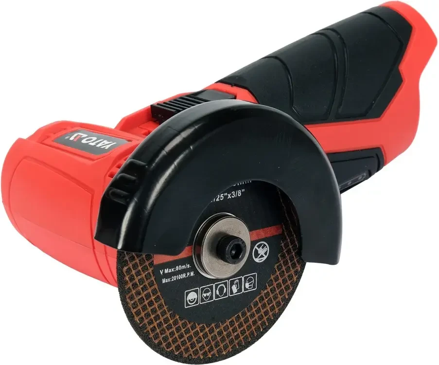 Шліфмашина акумуляторна безщіткова YATO YT-82905,  Li-Ion 12 В (без акумулятора), диск Ø= 76/ 10 мм
