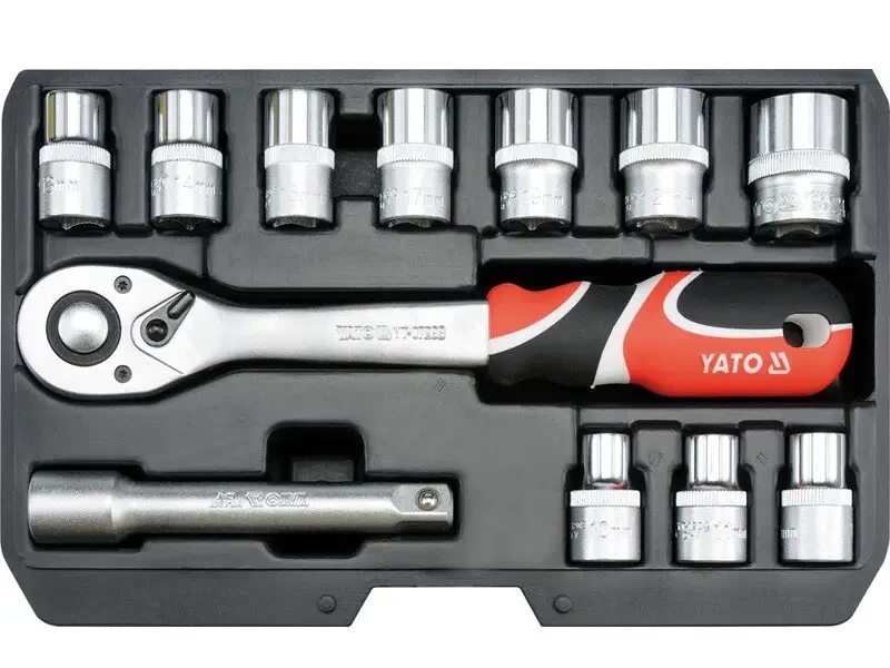 Набір головок торцевих YATO YATO YT-38671, 1/2