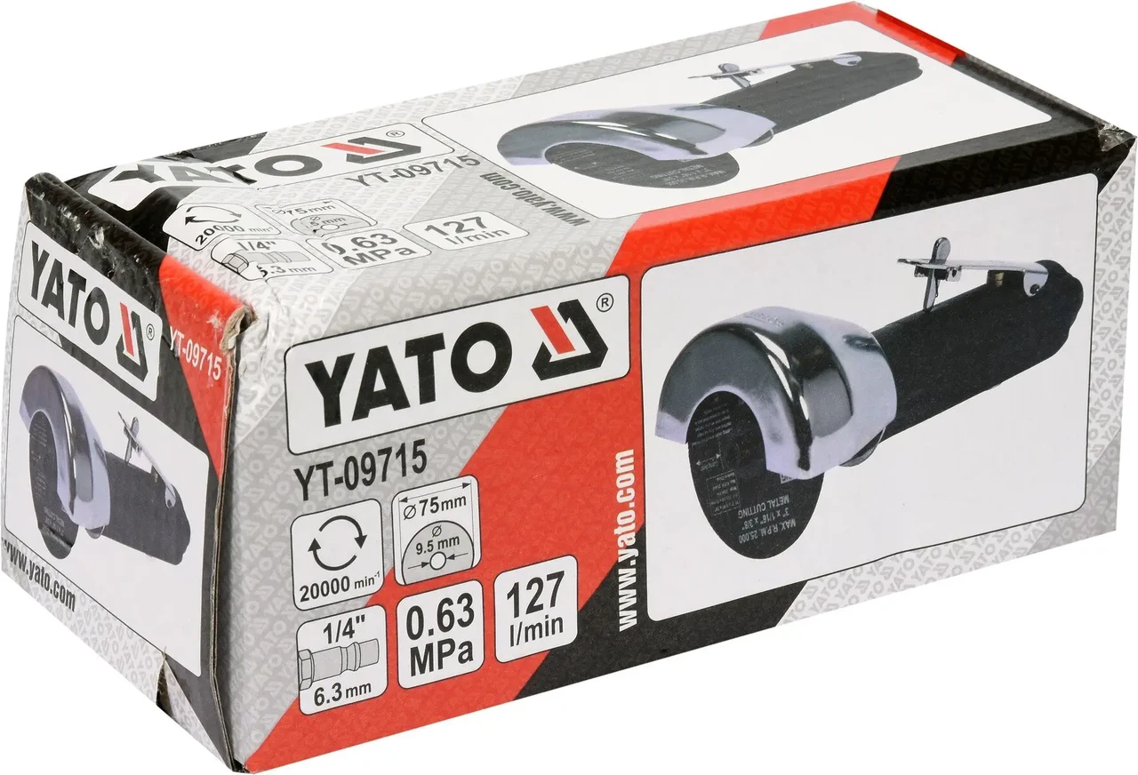 Резак пневматический YATO YT-09715, 1/4