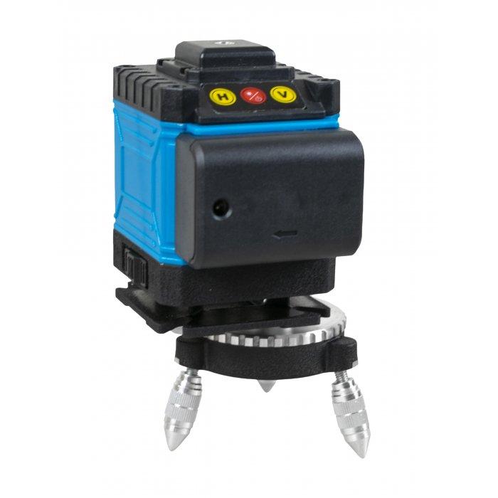 3D лінійний лазерний нівелір KRAISSMANN 12 3D-LLA 25 RG (зелений промінь) Професійна лінія