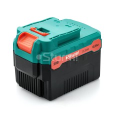 Акумулятор Sturm Li-Ion 20В, 6.0 Ач з індикатором заряду CL206B