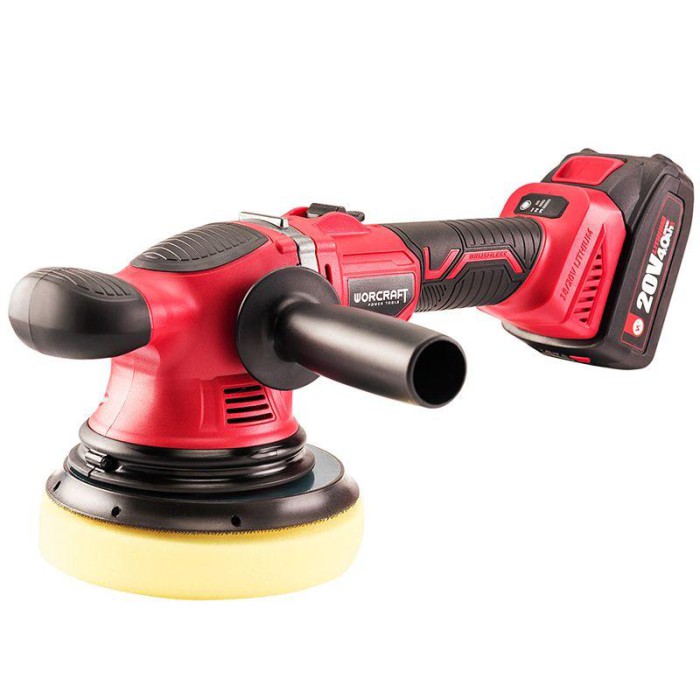 Полірувальна машина акумуляторна безщітковаWorcraft COP-S20LiB (20В, без АКБ та ЗП) Полірувальна машина акумуляторна безщітковаWorcraft COP-S20LiB (20В, без АКБ та ЗП)