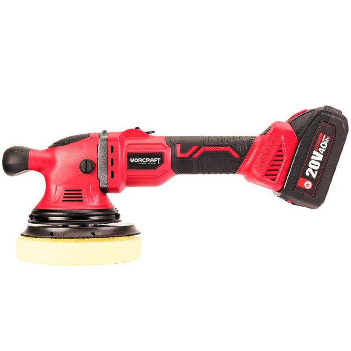 Полірувальна машина акумуляторна безщітковаWorcraft COP-S20LiB (20В, без АКБ та ЗП) Полірувальна машина акумуляторна безщітковаWorcraft COP-S20LiB (20В, без АКБ та ЗП)
