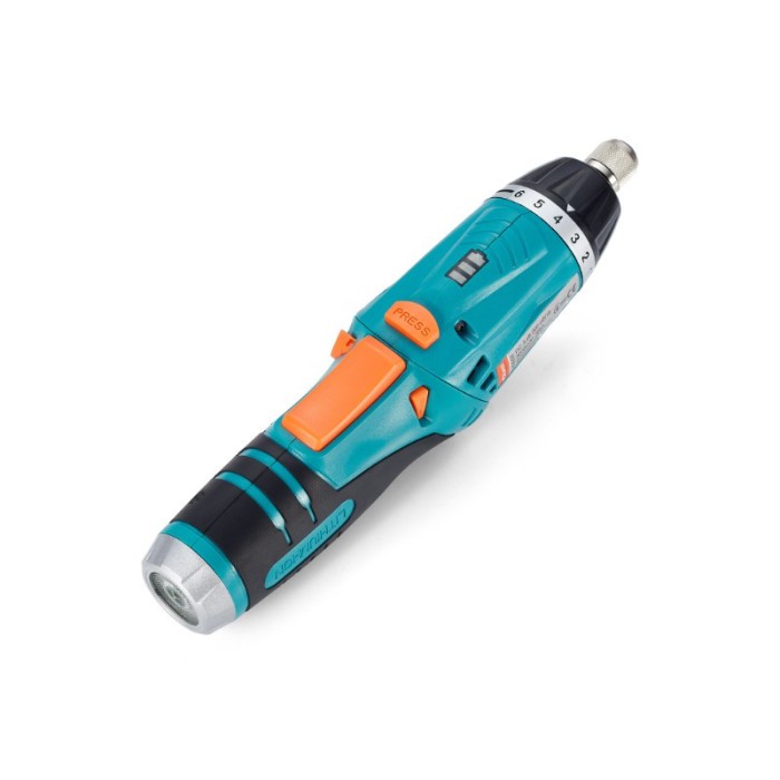 Акумуляторна викрутка з ліхтариком Sturm AS3503T, 3.6 В, 2,0 Ач, 5 Нм, поворотна ручка, набір біт