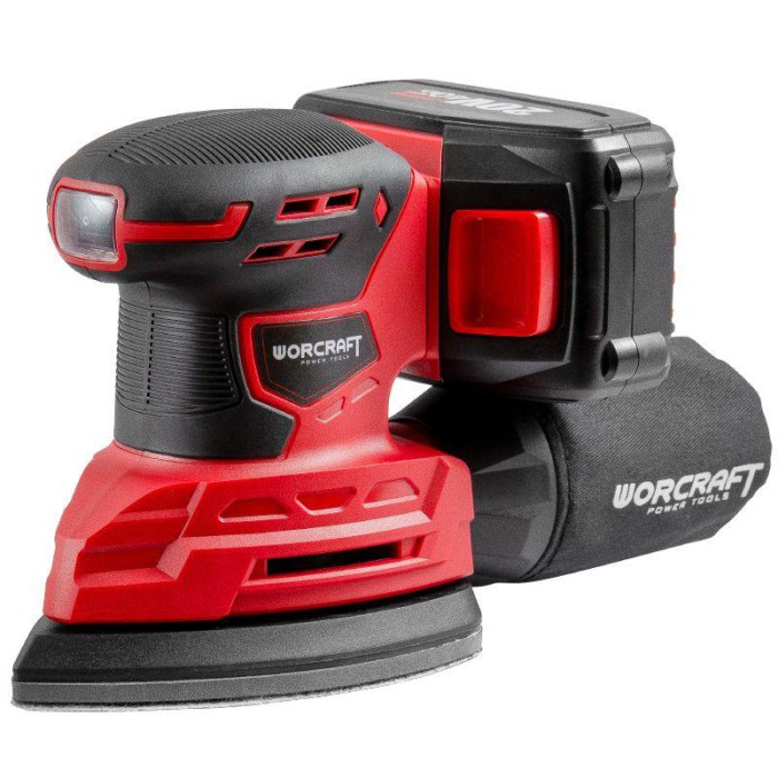 Акумуляторна шліфмашина дельтовидна вібраційна Worcraft CPMS-S20Li (без АКБ та ЗП) Акумуляторна шліфмашина дельтовидна вібраційна Worcraft CPMS-S20Li (без АКБ та ЗП)