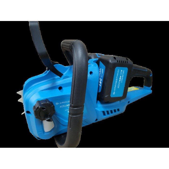 Акумуляторна ланцюгова пила Kraissmann 4051 AKS-BL 36/2, 2 АКБ, шина 405 мм, безщітковий двигун