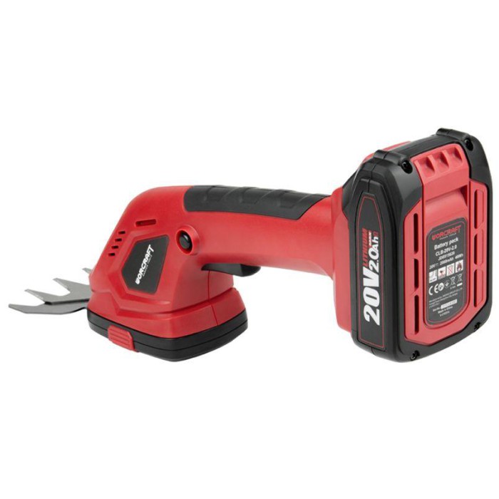 Акумуляторні садові ножиці WORCRAFT CGS-S20LiC (20В, без АКБ та ЗП) Акумуляторні садові ножиці WORCRAFT CGS-S20LiC (20В, без АКБ та ЗП)