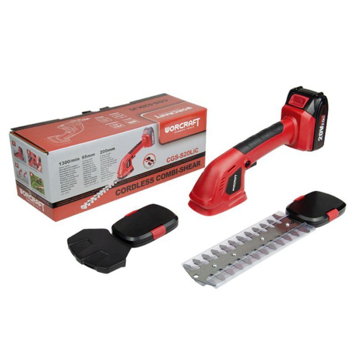 Акумуляторні садові ножиці WORCRAFT CGS-S20LiC (20В, без АКБ та ЗП) Акумуляторні садові ножиці WORCRAFT CGS-S20LiC (20В, без АКБ та ЗП)