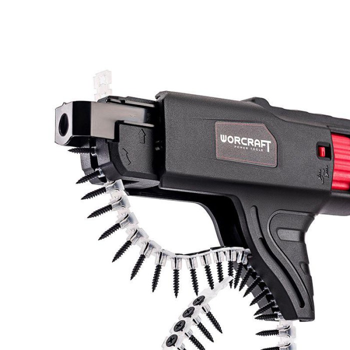 Аккумуляторный бесщеточный ленточный шуруповерт WORCRAFT CDIS-S20LiBM, 20В, 15 Нм, 4000 об/мин, LED, 1 АКБ
