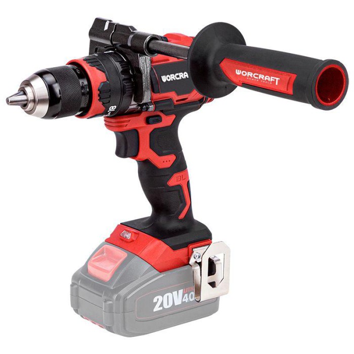 Аккумуляторный бесщеточный шуруповерт WORCRAFT CHD‑S20LiBH (20 В, 100 Н*м, без АКБ и ЗУ)