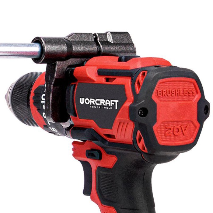 Аккумуляторный бесщеточный шуруповерт WORCRAFT CHD‑S20LiBH (20 В, 100 Н*м, без АКБ и ЗУ)