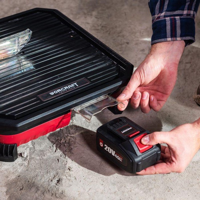 Акумуляторний плиткоріз Worcraft CTS-S20Li (без АКБ та ЗП) Акумуляторний плиткоріз Worcraft CTS-S20Li (без АКБ та ЗП)