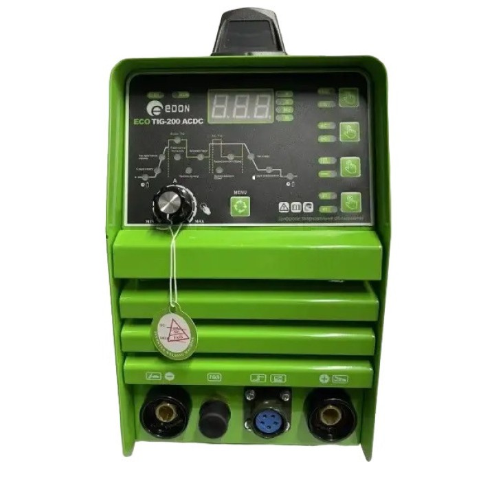 Аргоно-дуговий інверторний зварювальний апарат Edon Eco TIG-200 AC/DC