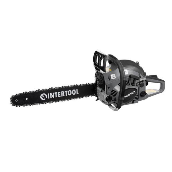 Бензопила ланцюгова INTERTOOL DT-2209, 2.6 кВт., 58 см3, шина 45 см/18