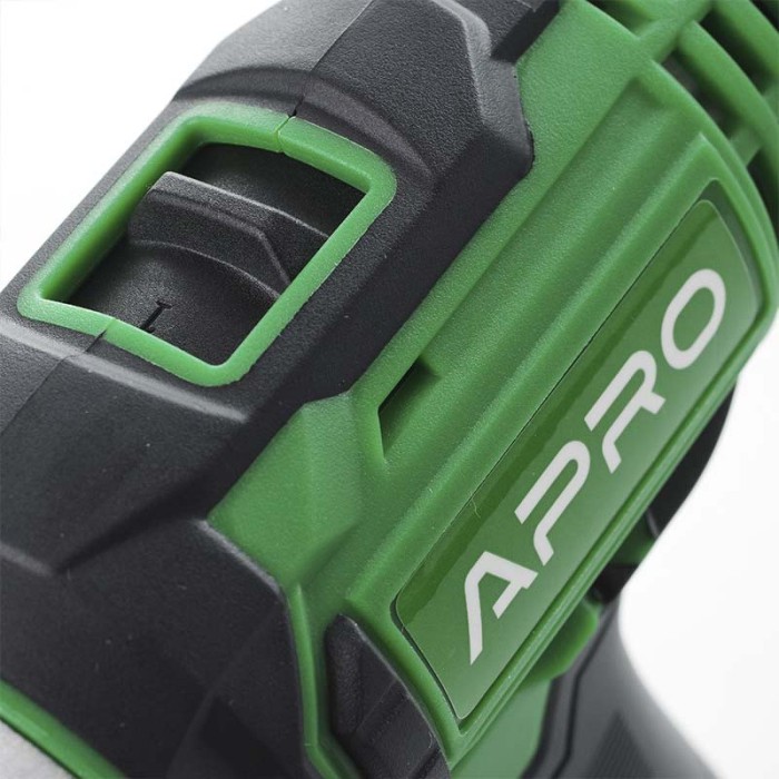 Дриль-шуруповерт APRO 12В,1,5 А, 12D, 2 АКБ, ЗУ, кейс