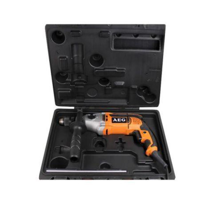 Дрель ударная AEG SB2E, 1100 Вт + кейс (4935447375)