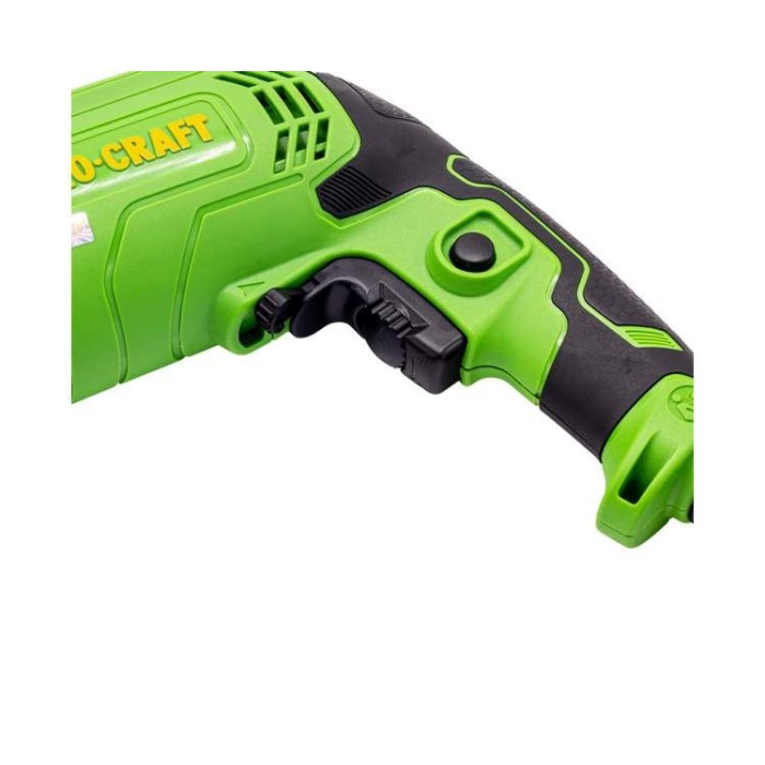 Дриль ударний Procraft PS1350, 1350 Вт, 2800 об/хв, ключовою патрон 13 мм, металевий корпус редуктора