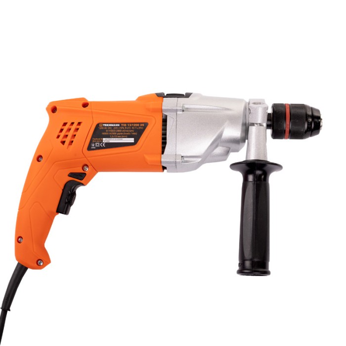 Дрель ударная двухскоростная Tekhmann TID 13/1200 2S