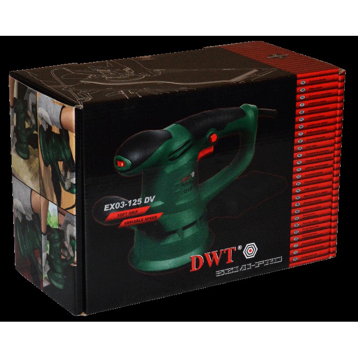 Ексцентрикова (орбітальна) шліфувальна машина DWT EX03-125 DV