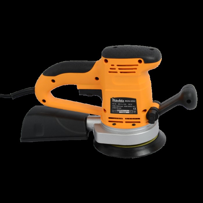 Ексцентрикова шліфувальна машина (орбітальна) Machtz MOS-6502, 650 Вт, диск 150 мм, 4000-13000 об/хв