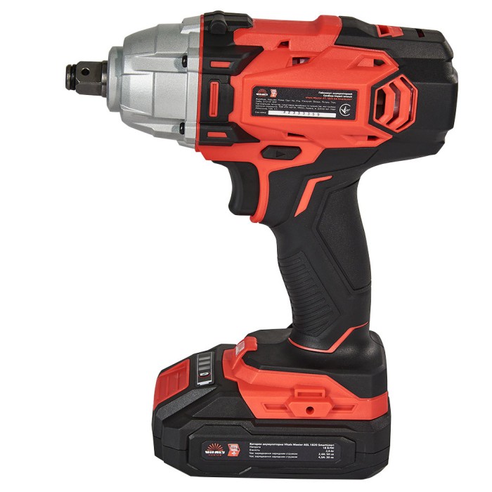 Гайковерт акумуляторний Vitals Master AT 1825 Kit SmartLine+