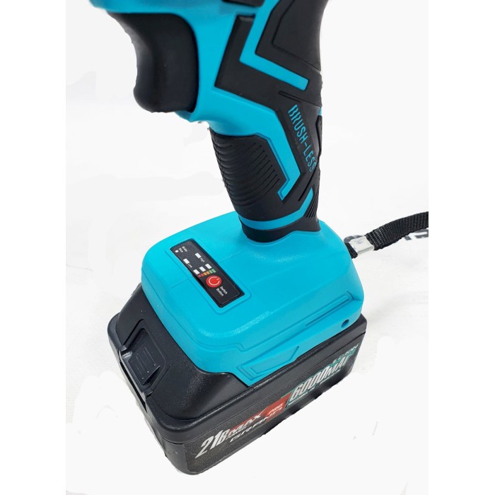 Акумуляторний ударний безщітковий гайковерт Grand АГ-21UBL/PRO (2 акумулятора 21В, 4 Ач, кейс)