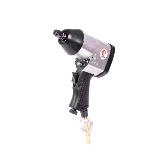 Гайковерт пневматический INTERTOOL PT-1101, в чемодане + набор головок, 17 ед, 1/2''