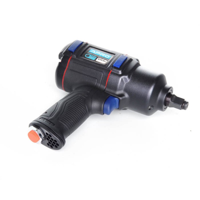 Гайковерт пневматичний професійний APRO 850124 (1/2' 870 Нм 212 л/хв)