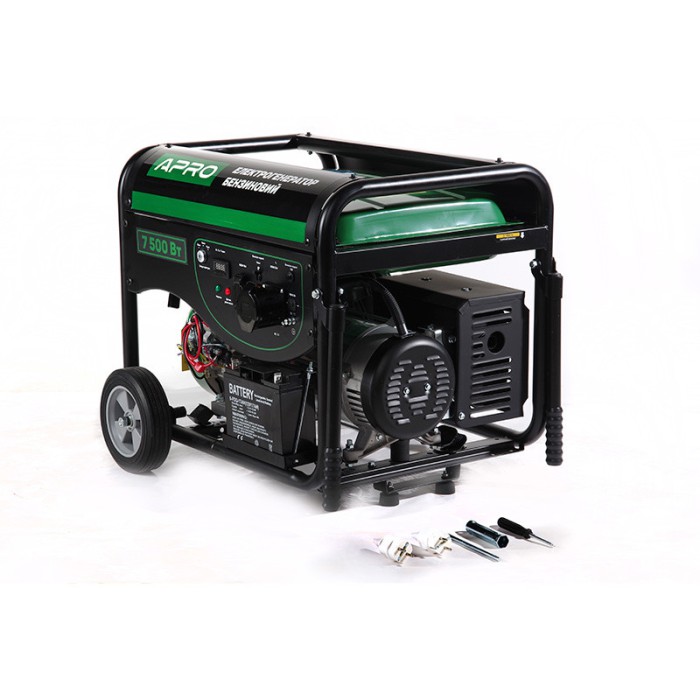 Генератор бензиновий 4-тактний APRO GG-70Е 7.0/7.5 кВт (електро запуск)