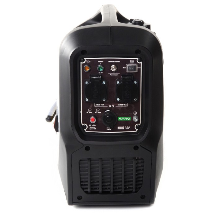 Генератор бензиновий 4-тактний інверторний 1.8/2.0 кВт (ручний запуск) APRO Генератор бензиновий 4-тактний інверторний 1.8/2.0 кВт (ручний запуск) APRO